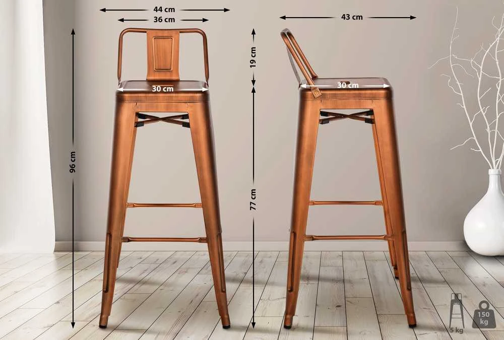 Mville 4 baro kėdžių komplektas „Mason“