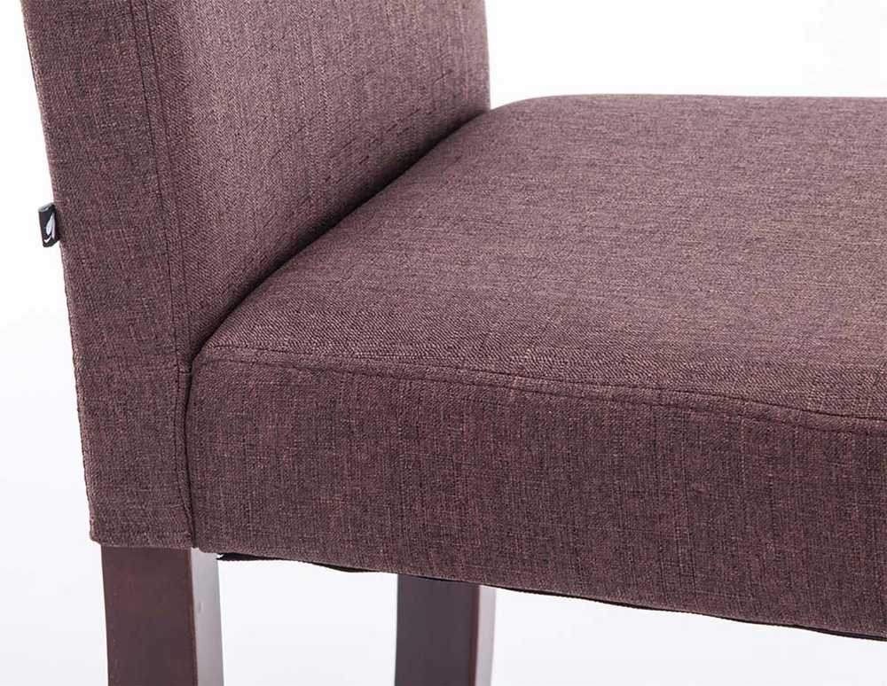 Mville 4 valgomojo kėdžių rinkinys Ina audinys cappuccino