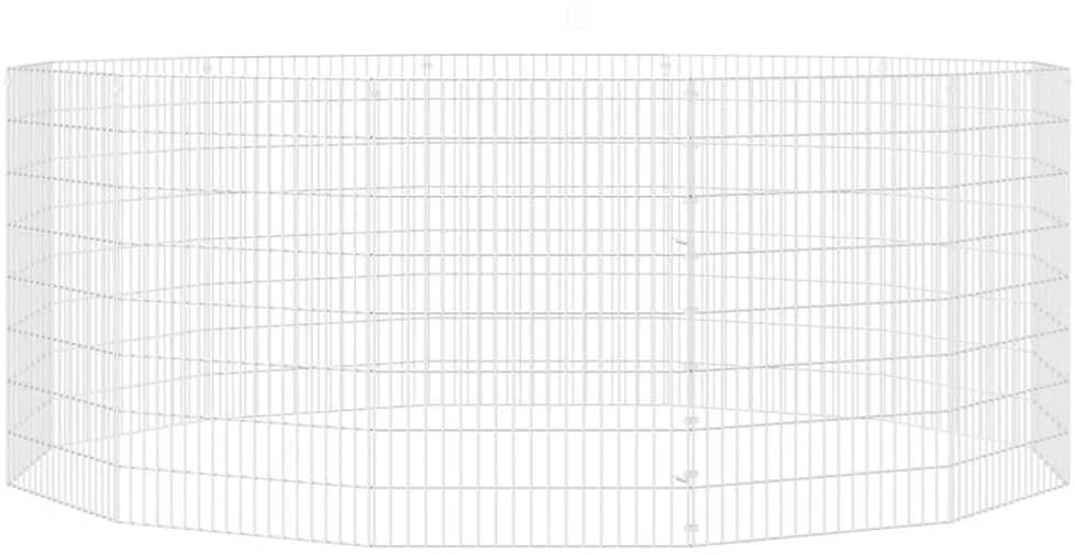 Aptvaras gyvūnams, 12 segmentų, 54x80cm, galvanizuota geležis