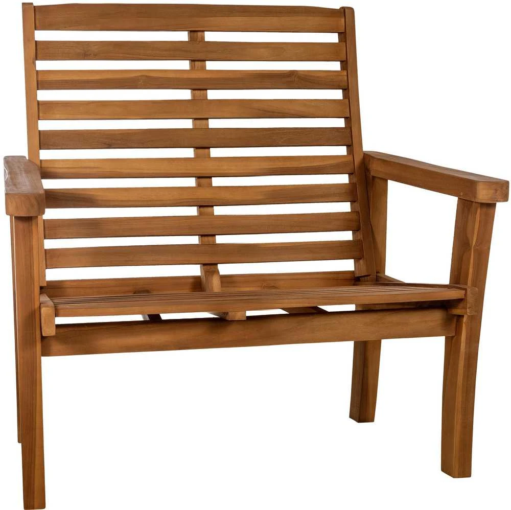 Clp Trading Mville Reguliuojamo atlošo tikmedžio suoliukas Nicosia 120 cm