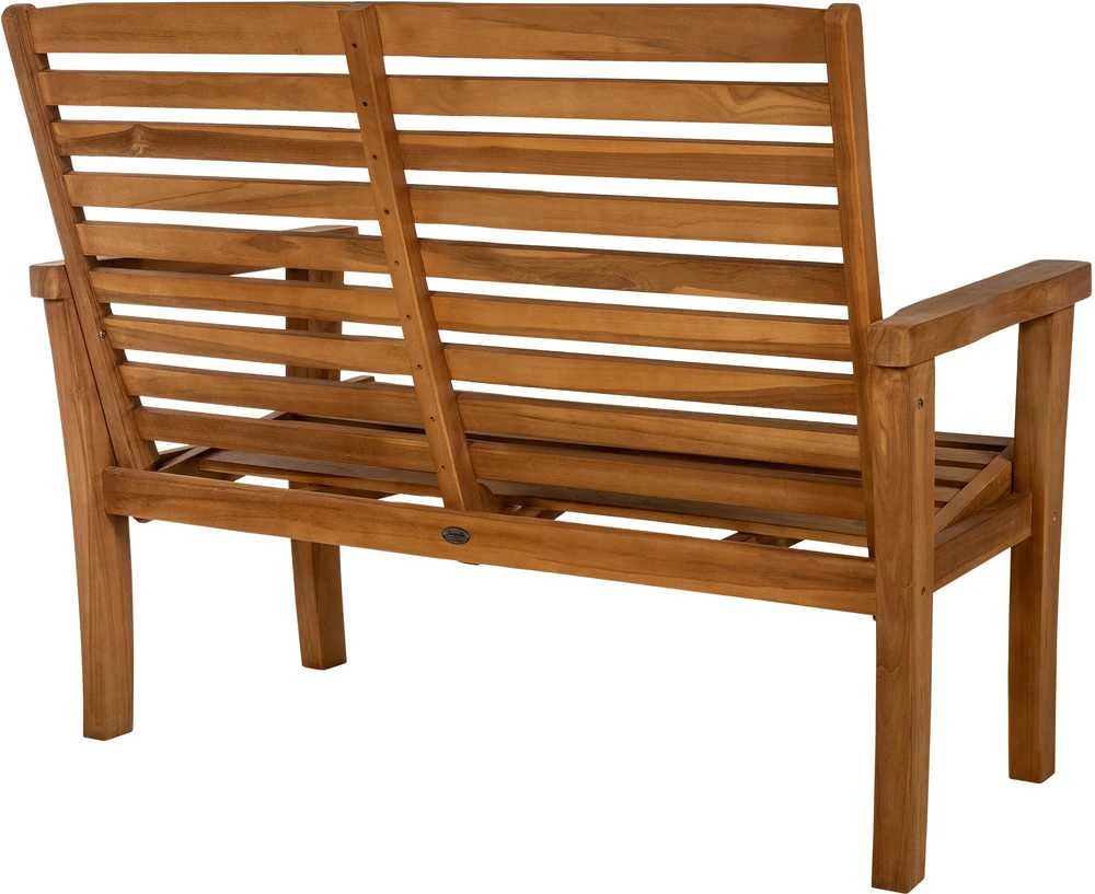 Clp Trading Mville Reguliuojamo atlošo tikmedžio suoliukas Nicosia 120 cm