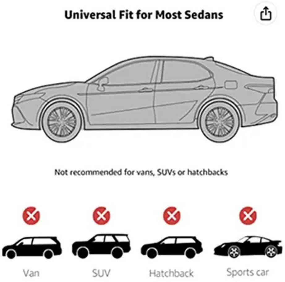 Automobilio uždangalas, dydis XL, neaustinė medžiaga