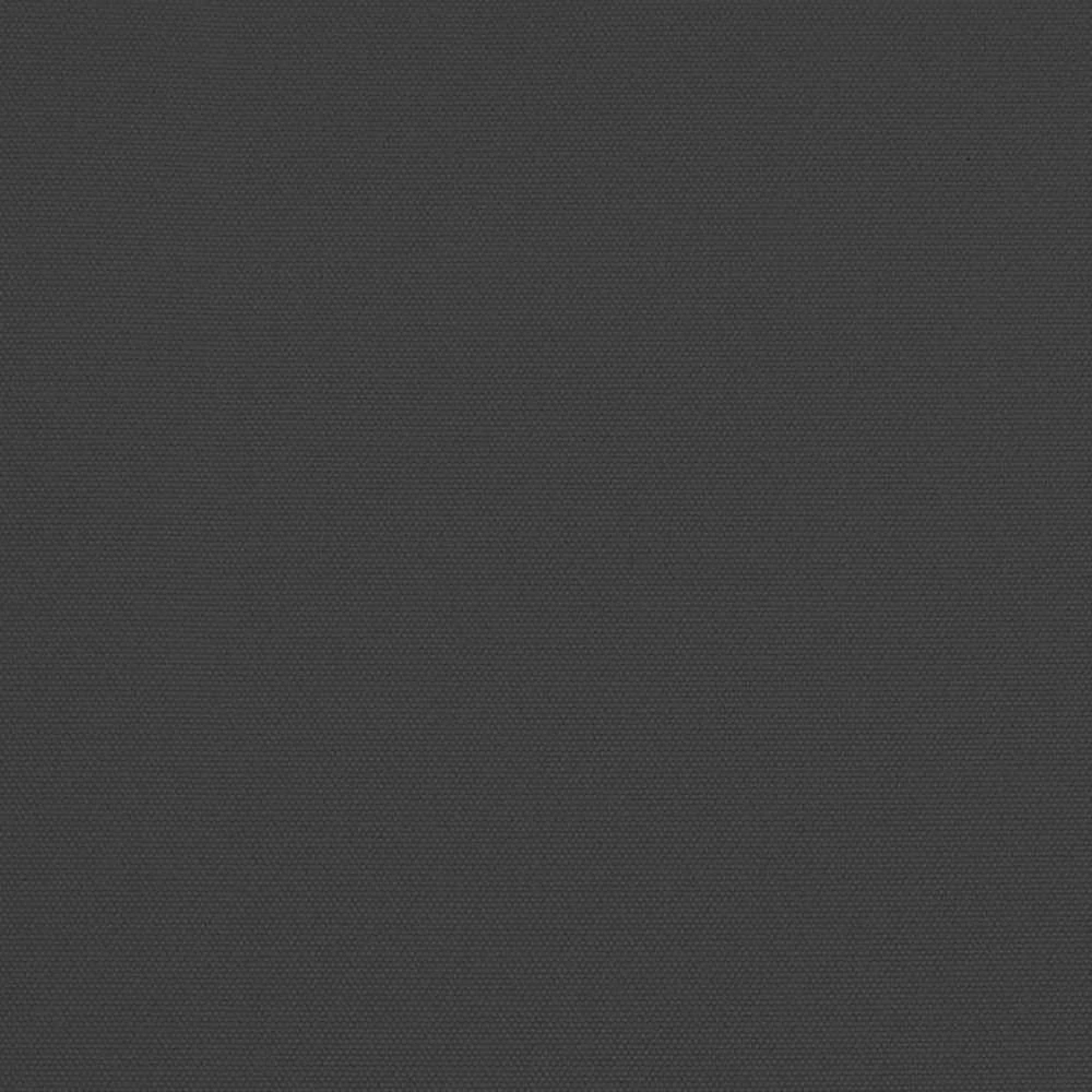 Balkono skėtis su aliuminiu stulpu, juodas, 300x155x223cm
