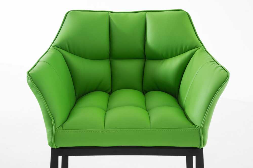 CLP Trading GmbH Baro kėdė Damaso Leatherette žalia, juoda