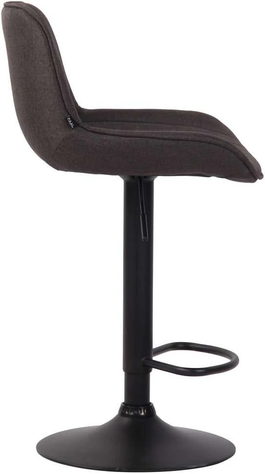 Clp Trading Mville Baro kėdė Lentini, audinys, juoda