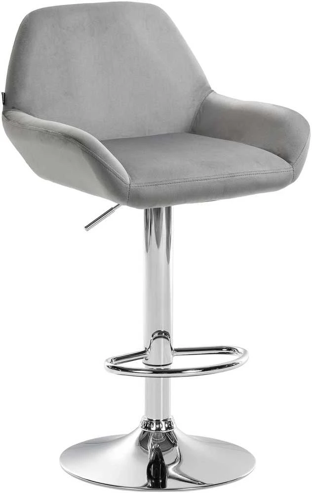 Clp Trading Mville Baro kėdė CLP Braga, aksominė, chromuota