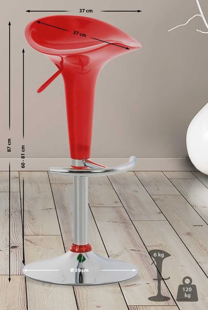 CLP Trading GmbH Mville Baro kėdė Saddle