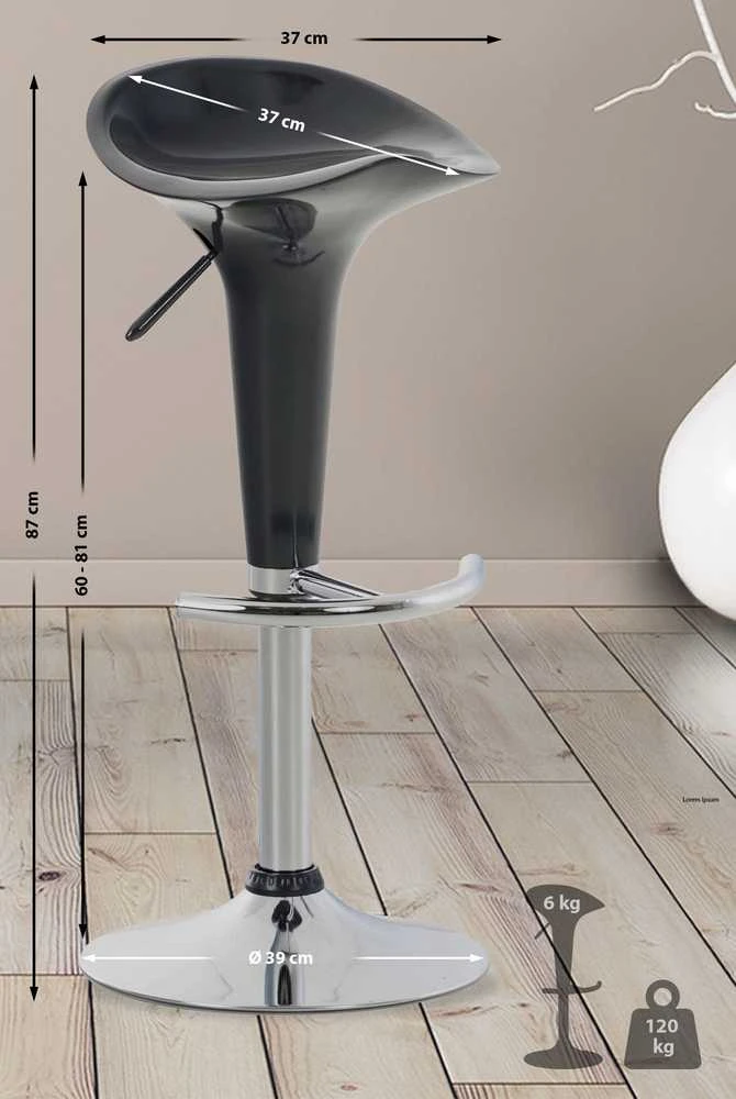 CLP Trading GmbH Mville Baro kėdė Saddle