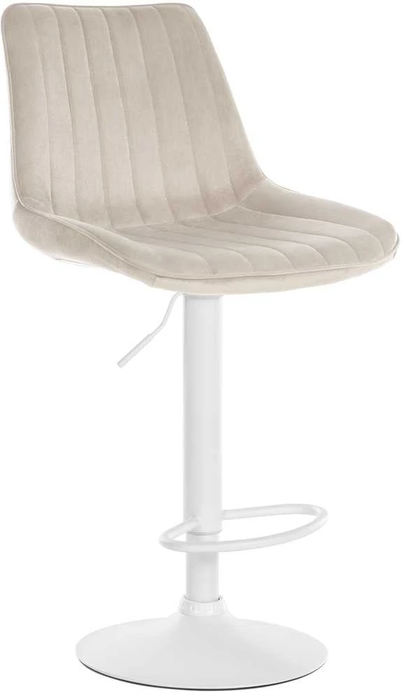 Mville Baro kėdė Toni Velvet balta