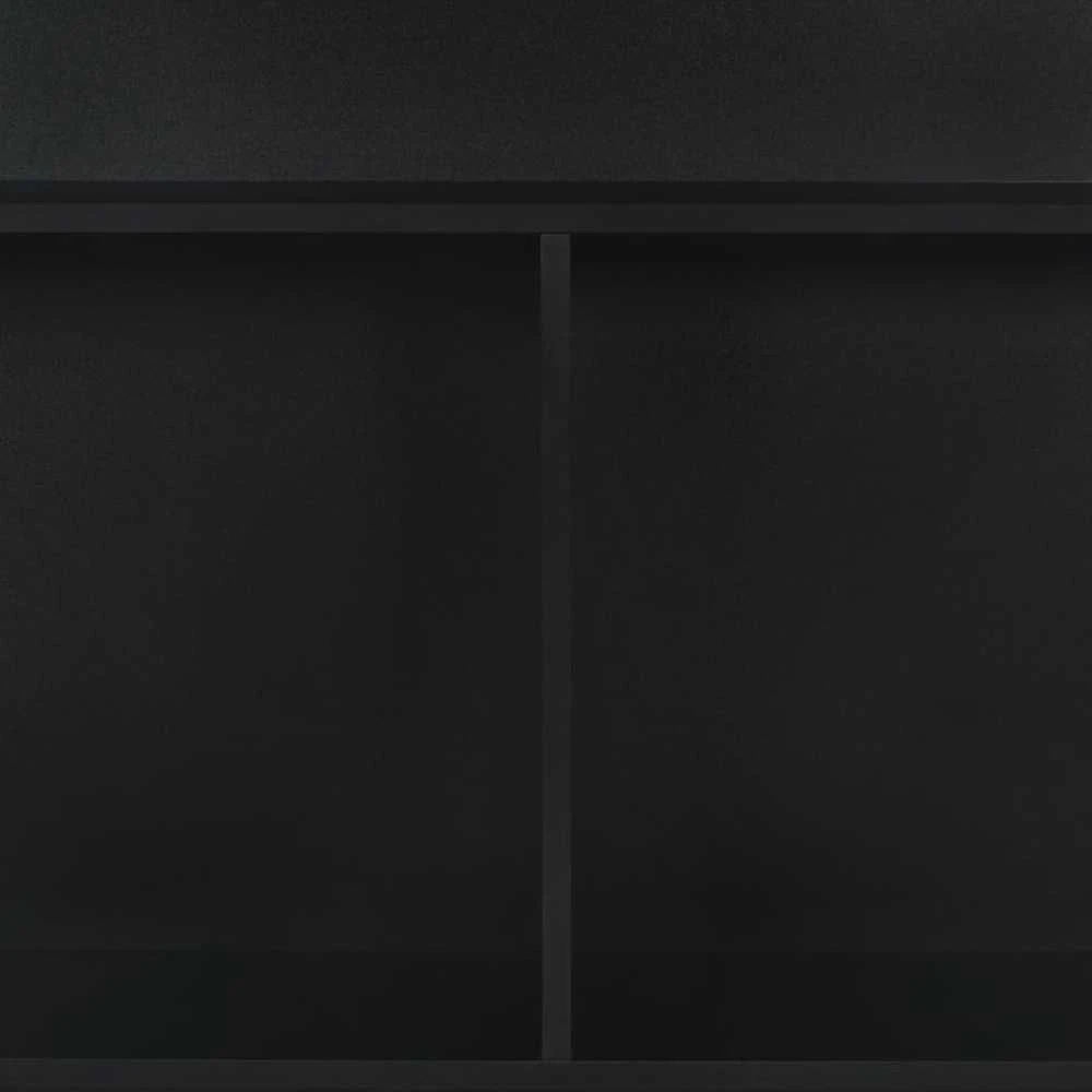 Baro stalas su 2 stalviršiais, juodos sp., 130x40x120cm