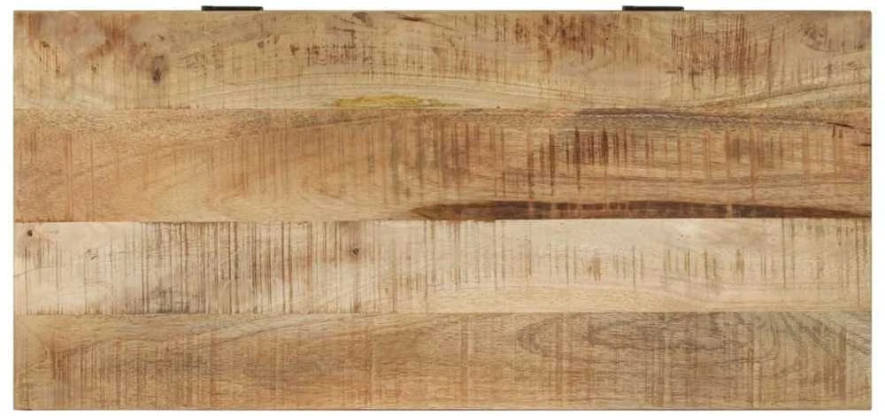 Batų suoliukas-daiktadėžė, 85x40x45cm, mango masyvas