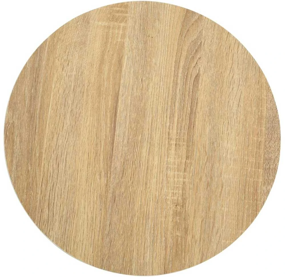 Bistro staliukas, šviesiai rudos spalvos, 40cm, MDF