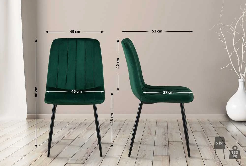 Meble Moskaa Mville Kėdė Dijon Velvet