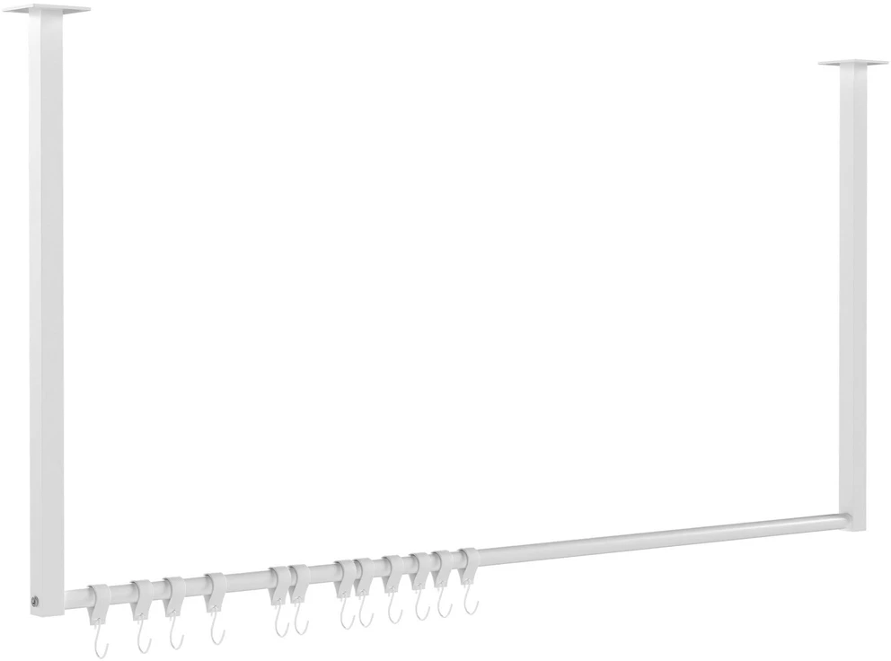 Drabužių pakaba „Fenton“, 120 x 60 cm, 12 kabliukų