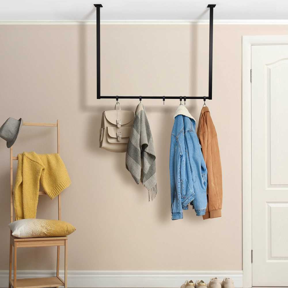 Clp Trading Drabužių turėklas "Fenton" 100x80 cm 6 vnt.