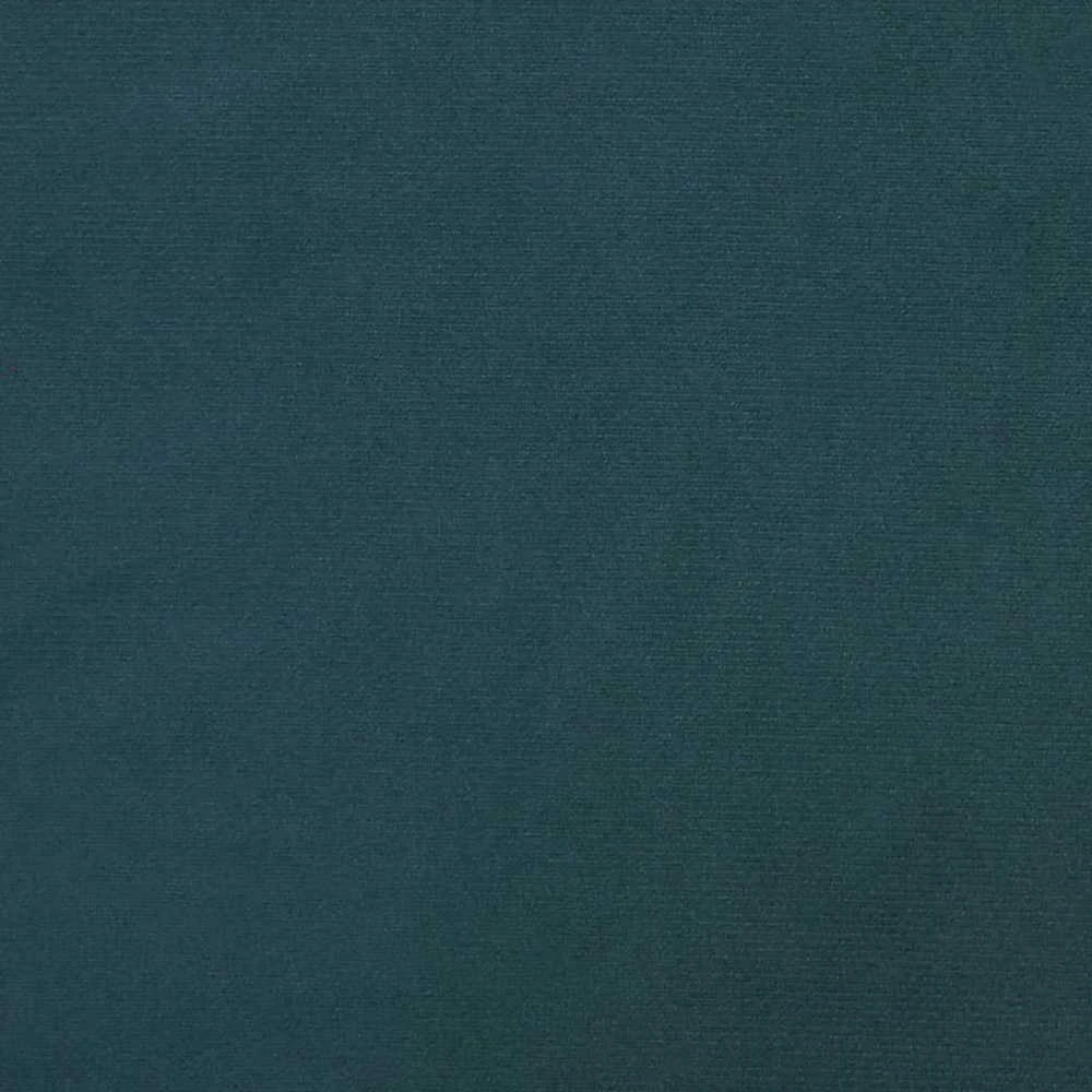 Dvivietė sofa-lova, mėlynos spalvos, aksomas