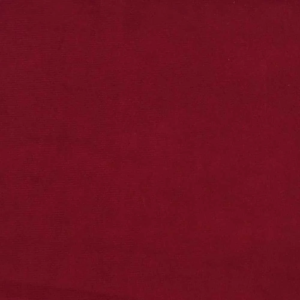 Dvivietė sofa-lova, raudonojo vyno spalvos, aksomas