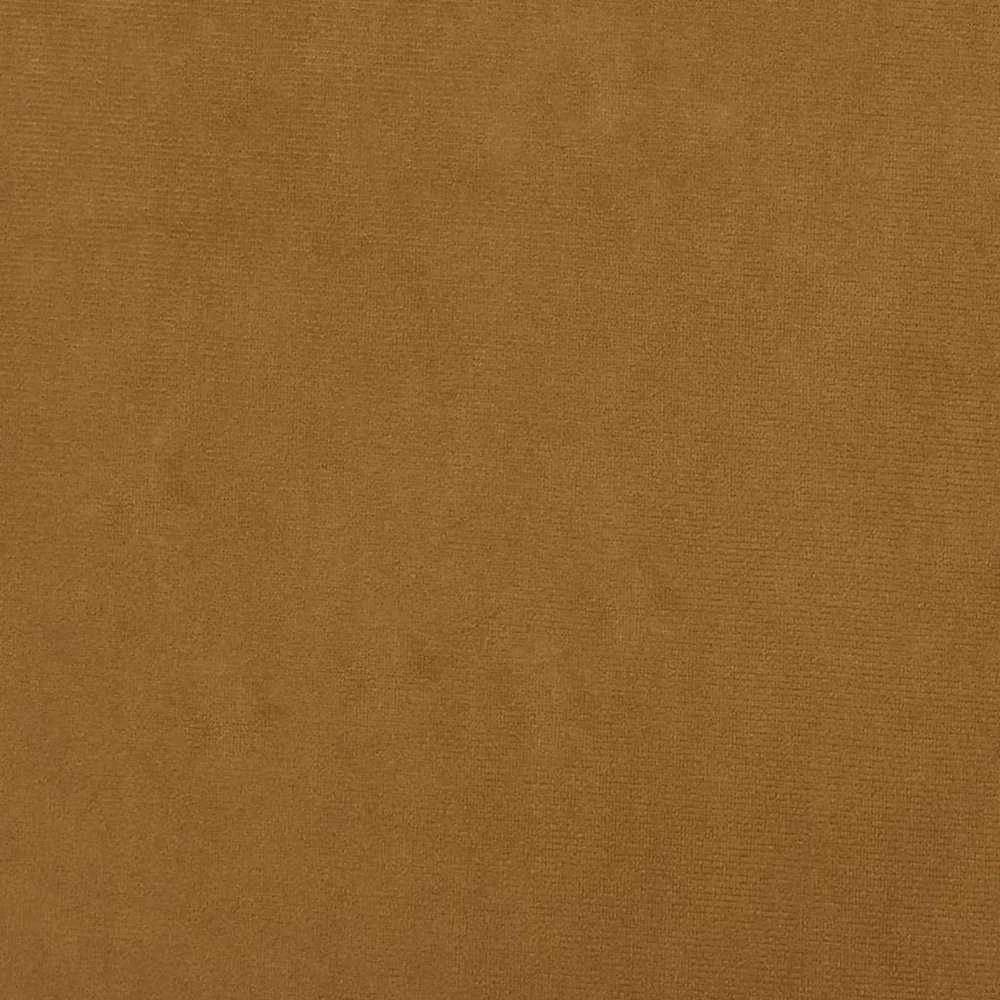 Dvivietė sofa-lova, rudos spalvos, aksomas