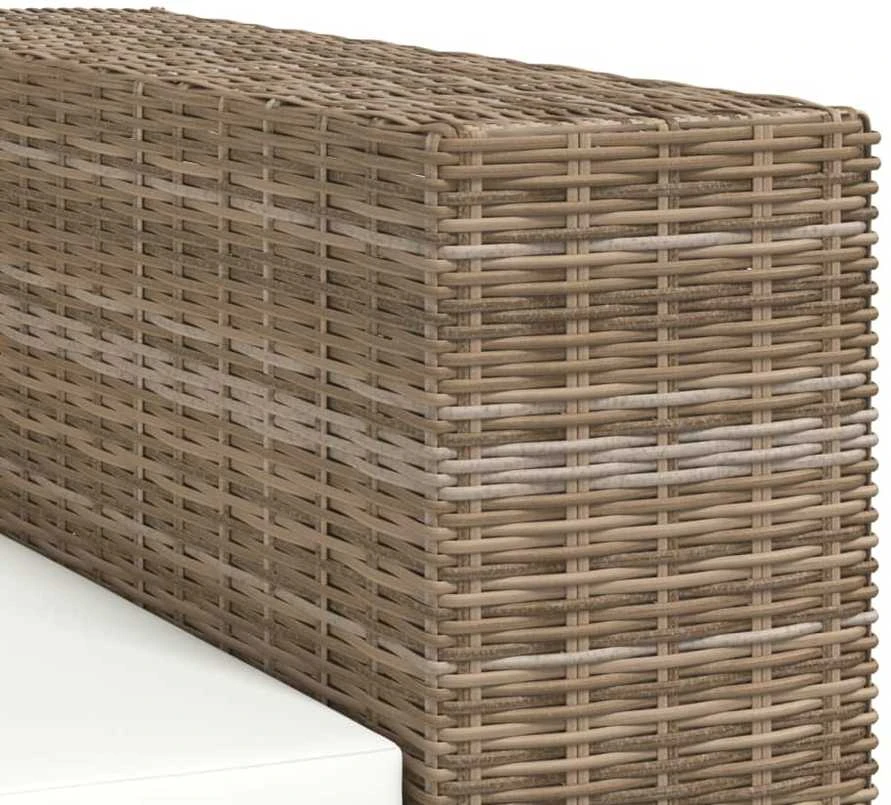 Sofa Dvivietės ir trivietės sofų komplektas, ratanas