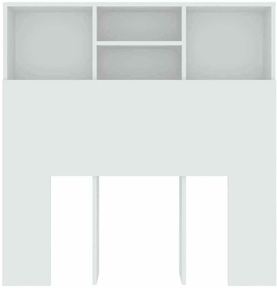 Galvūgalis-spintelė, baltos spalvos, 100x19x103,5cm