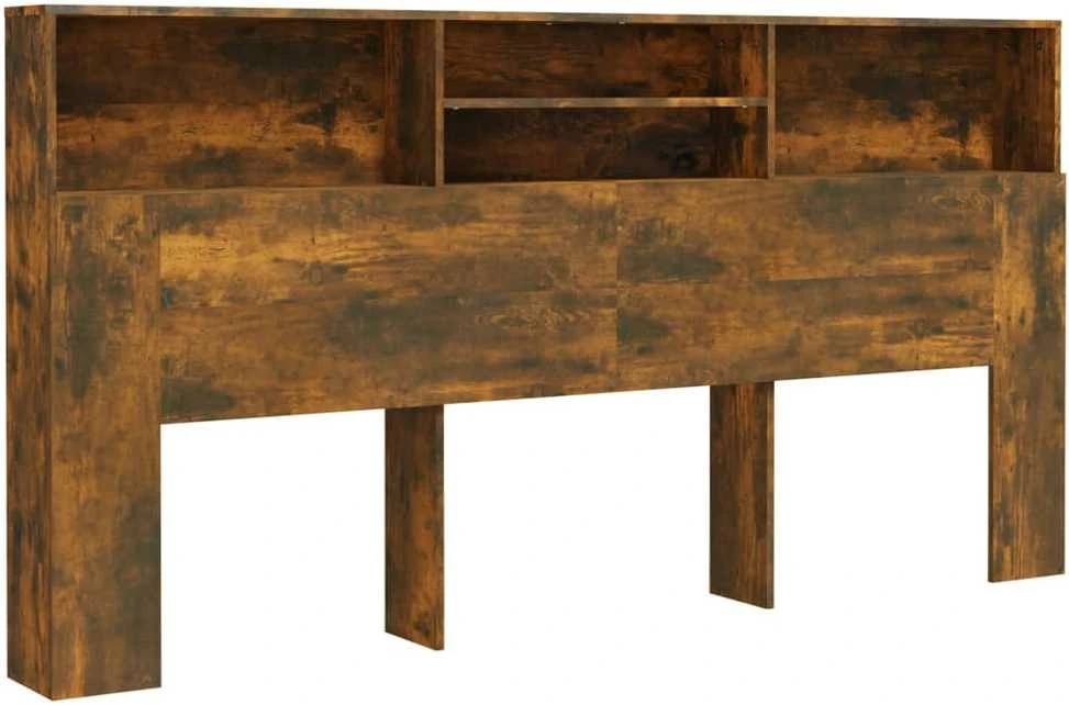 Galvūgalis-spintelė, dūminio ąžuolo spalvos, 200x19x103,5cm