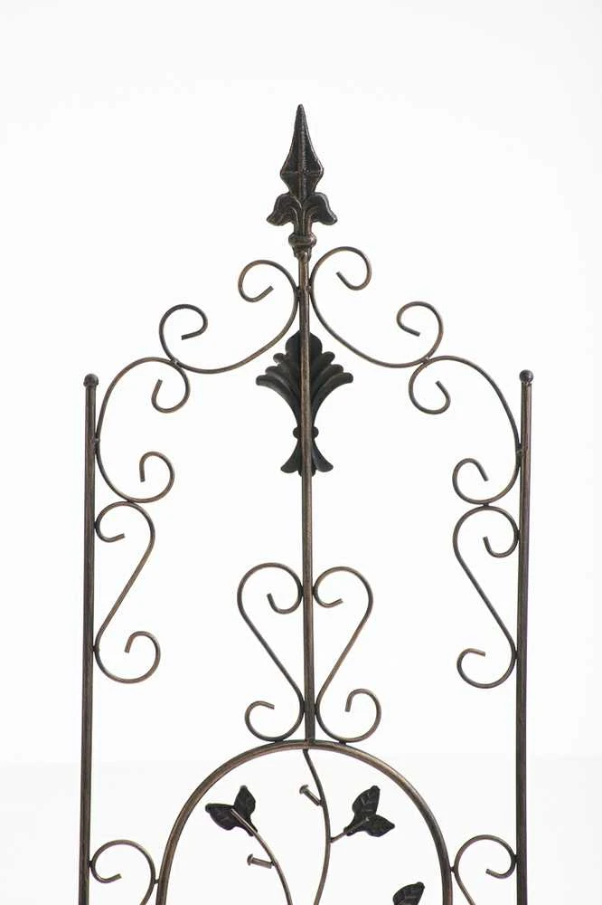 Mville Grotelės augalams Burgus 122 x 35 cm bronza
