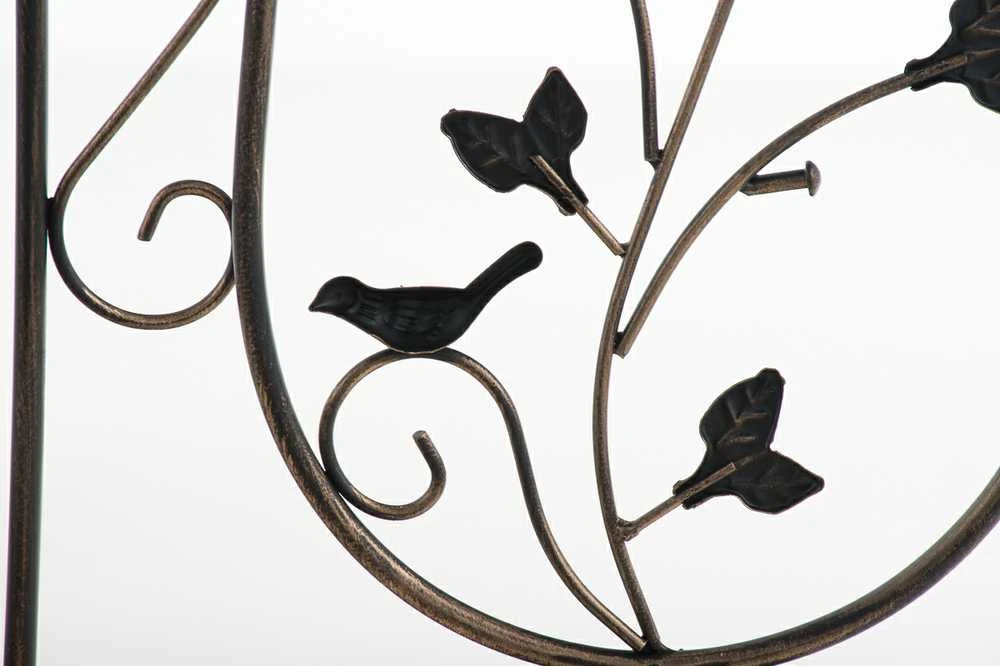 Mville Grotelės augalams Burgus 122 x 35 cm bronza
