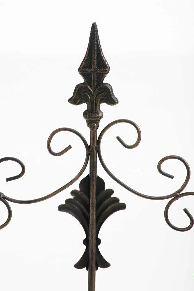 Mville Grotelės augalams Burgus 122 x 35 cm bronza