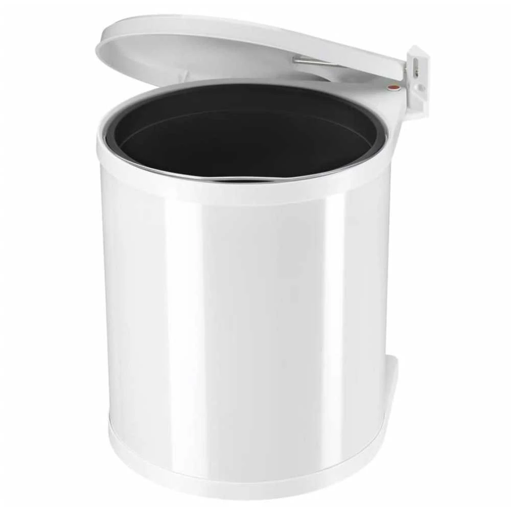Hailo Spintelės šiukšliadėžė Compact Box, balta, 15l, M dydžio