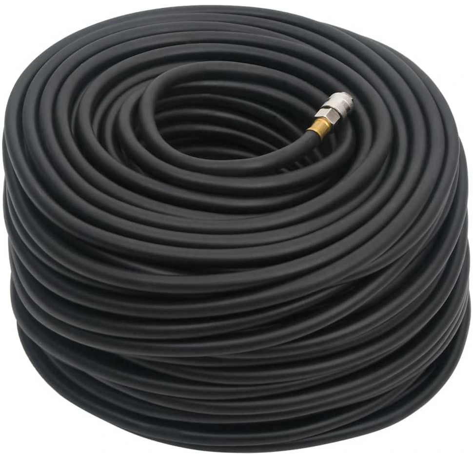 Hibridinė oro žarna, juodos spalvos, 0,6", 20m, guma ir PVC
