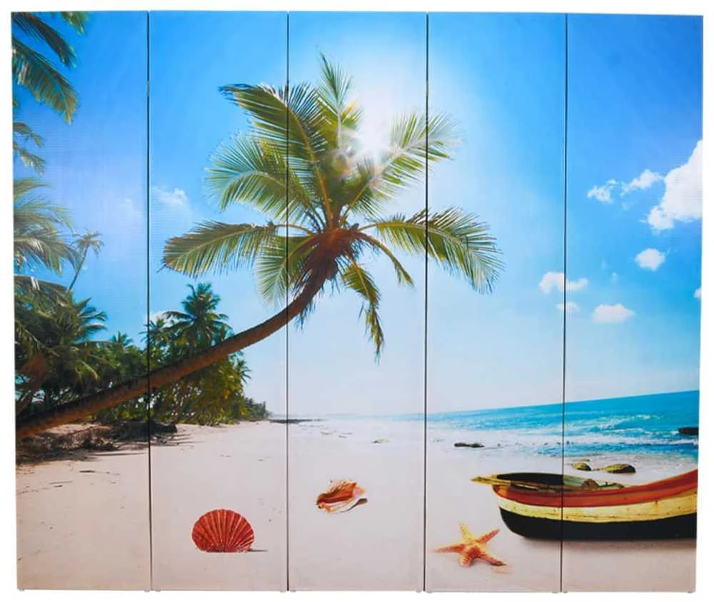 Kamb. pertvara, sulankst., 200x170 cm, paplūdimio paveikslėlis