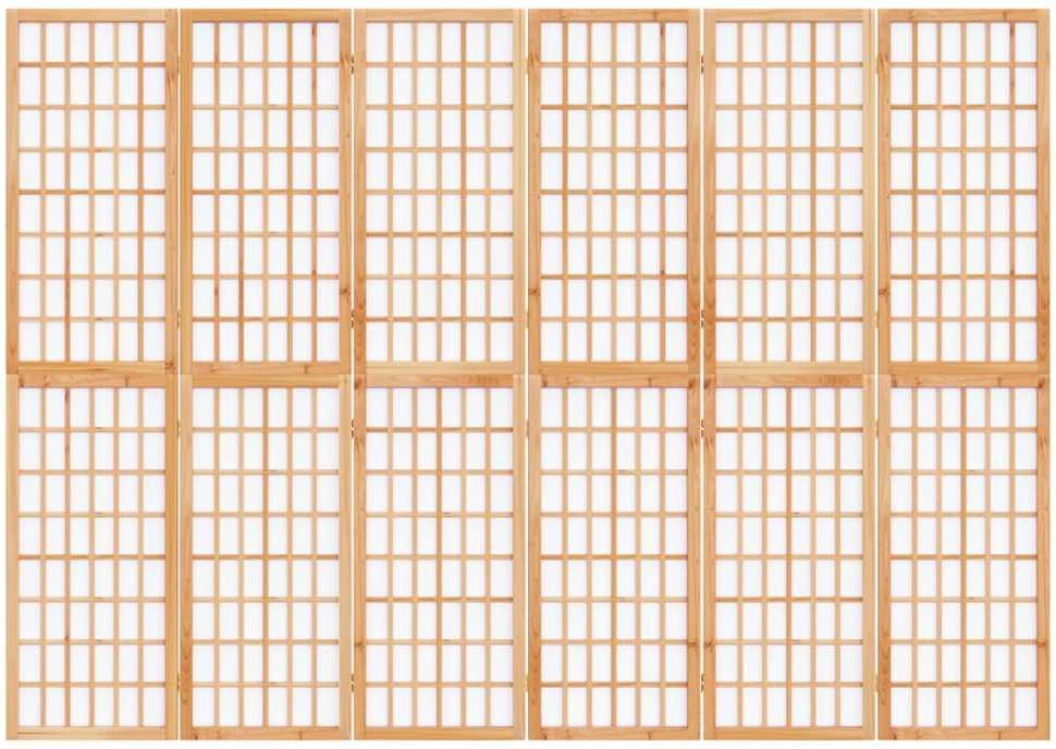 Kambario pertvara, 6 segmentai, 240x170cm, japoniška