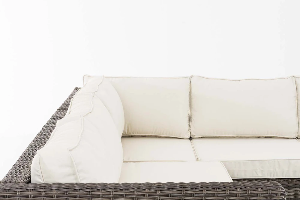 Mville Kampinė sofa Liberi 5mm kreminės baltos spalvos