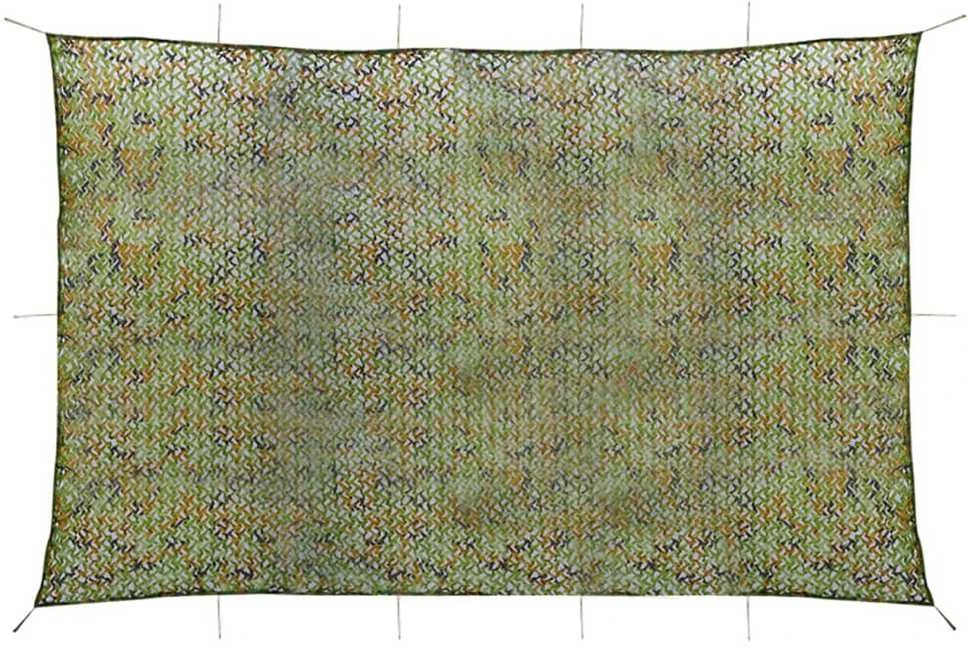Kamufliažinis tinklas su laikymo krepšiu, žalios spalvos, 5x8m