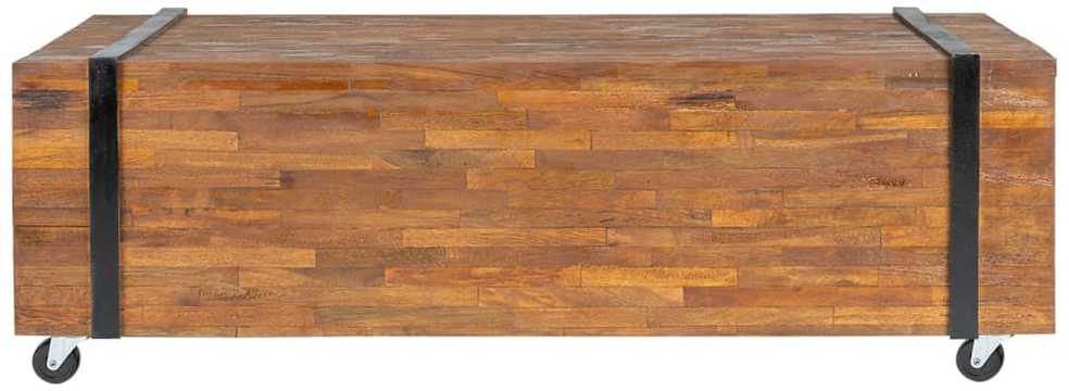 Kavos staliukas, 110x45x38cm, tikmedžio medienos masyvas