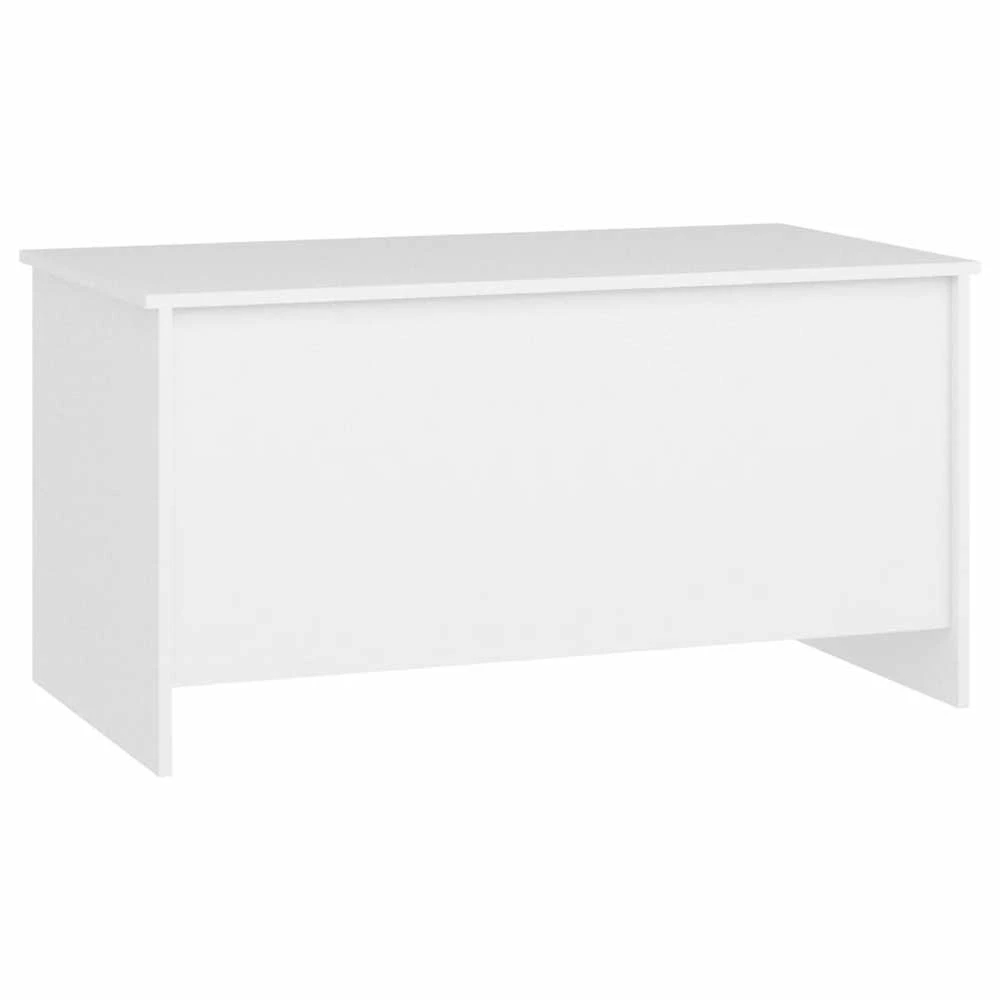 Kavos staliukas, baltas, 102x55,5x52,5cm, apdirbta mediena