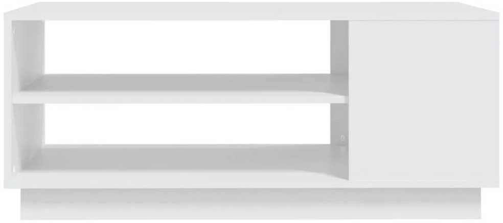 Kavos staliukas, baltos spalvos, 102x55x43cm, MDP