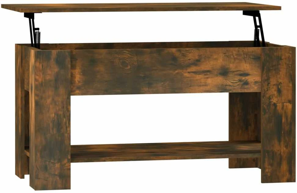 Kavos staliukas, dūminio ąžuolo, 101x49x52cm, apdirbta mediena