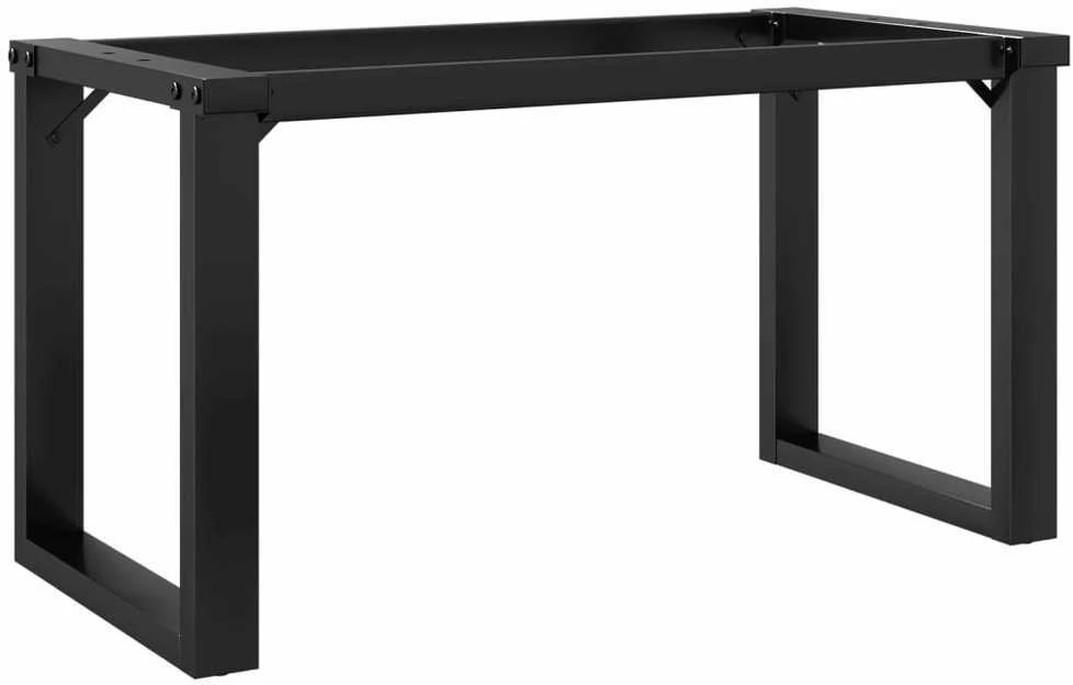 Kavos staliuko kojos, 90x30x43cm, O-formos rėmas, ketus