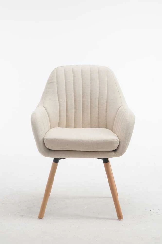 Clp Trading Kėdė Florian Fabric kreminė, natūrali