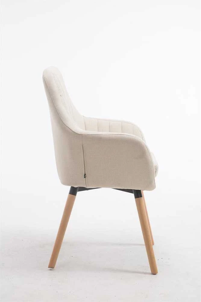 Mville Kėdė Florian Fabric kreminė, natūrali