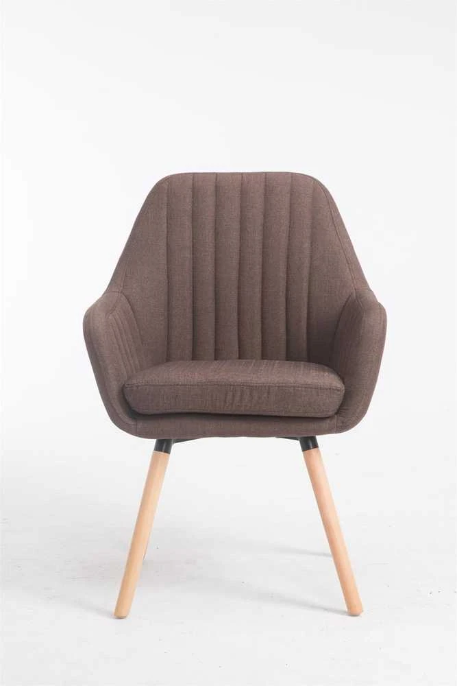 Mville Kėdė Florian Fabric ruda, natūrali