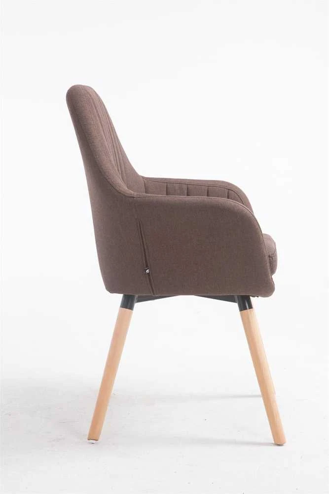Mville Kėdė Florian Fabric ruda, natūrali