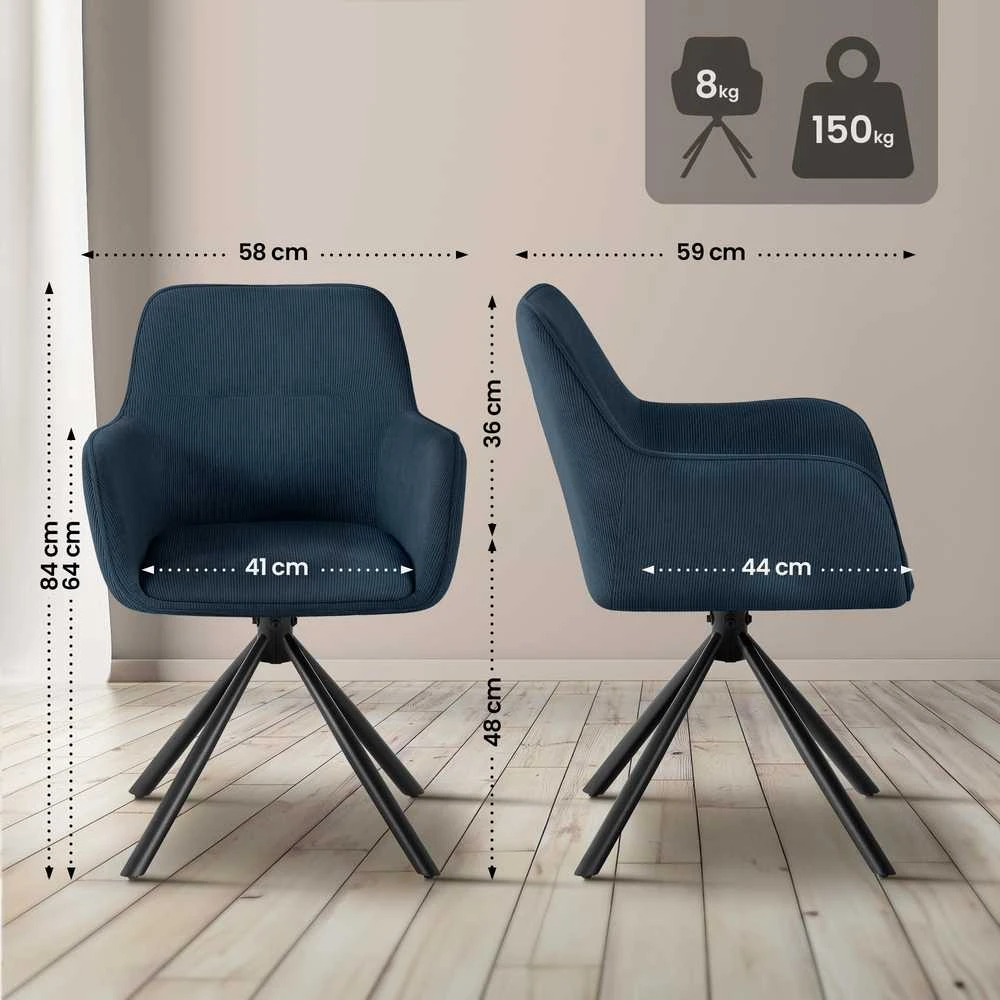 Clp Trading Kėdė „Tipton Cord“