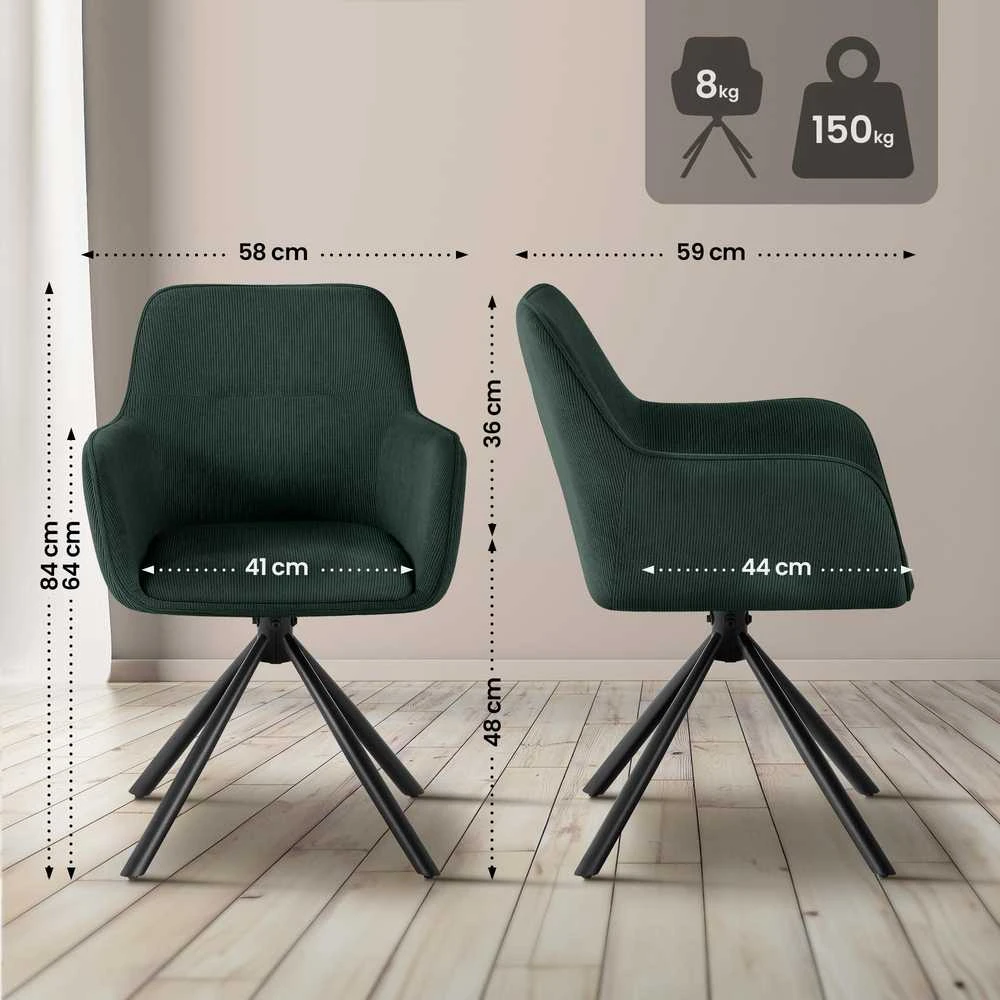 Clp Trading Kėdė „Tipton Cord“