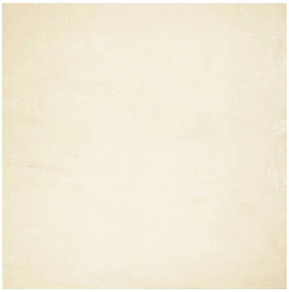 Kilimas HUARTE, kreminės spalvos, 240x240 cm, trumpi šereliai