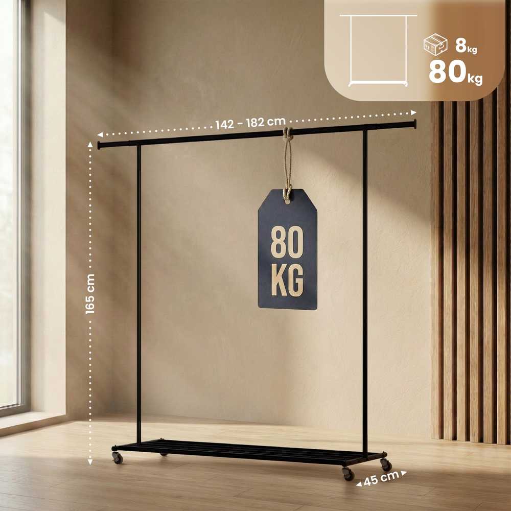 Clp Trading Kleiderständer Bernis XL