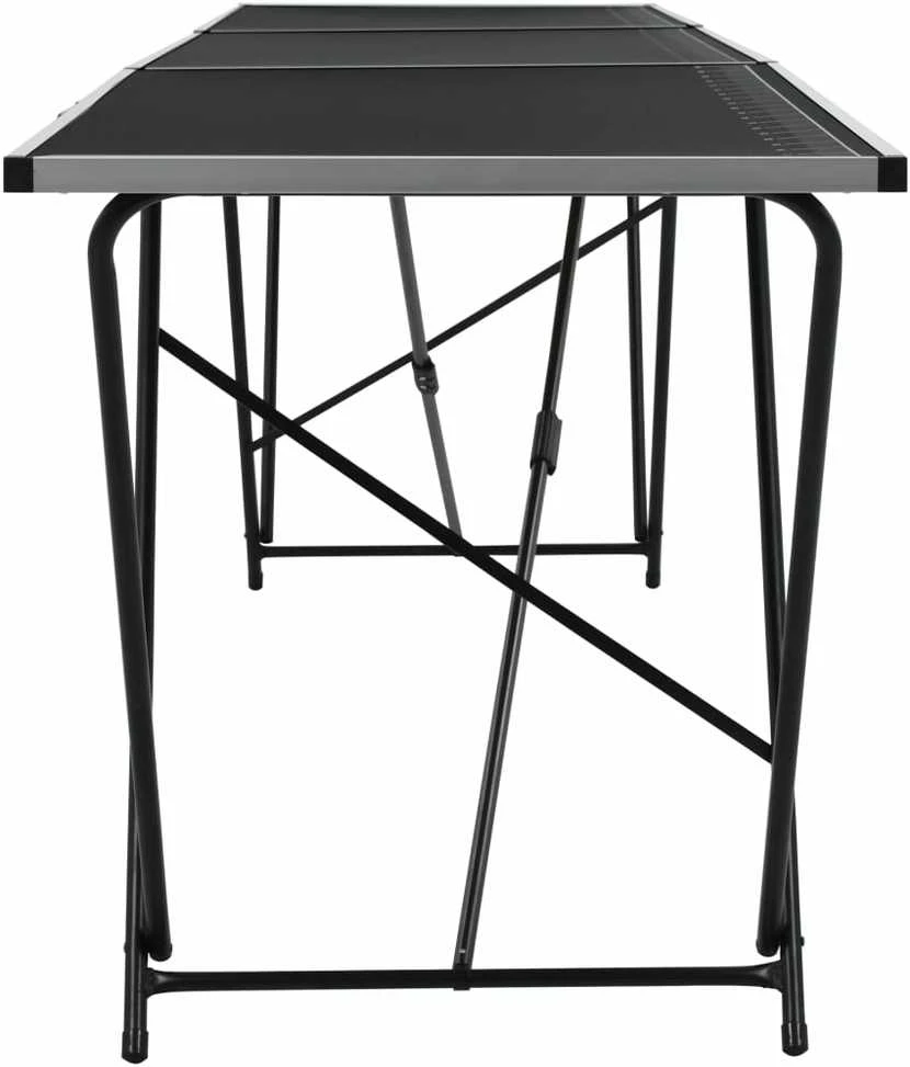Klijavimo stalas, sulankst., MDF ir aliuminis, 300x60x78cm