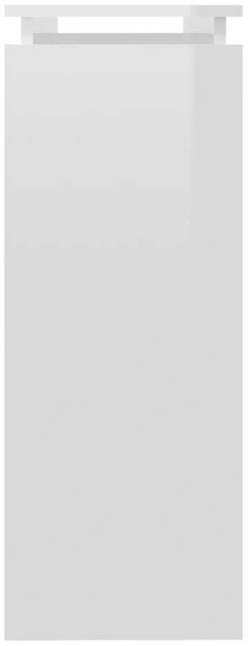 Konsolinis staliukas, baltas, 102x30x80cm, apdirbta mediena