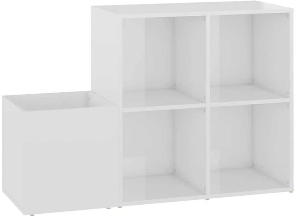 Koridoriaus spintelė batams, balta, 105x35,5x70cm, mediena